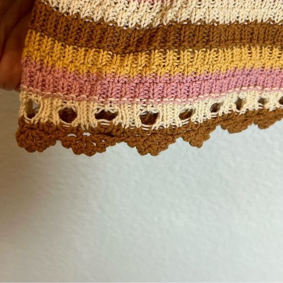 L*Space Turn the Tide 2 Piece Knit Swim Coverup Set in Cancun Stripe size Small - Picture 13 of 15